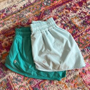 Lululemon hotty hot shorts bundle